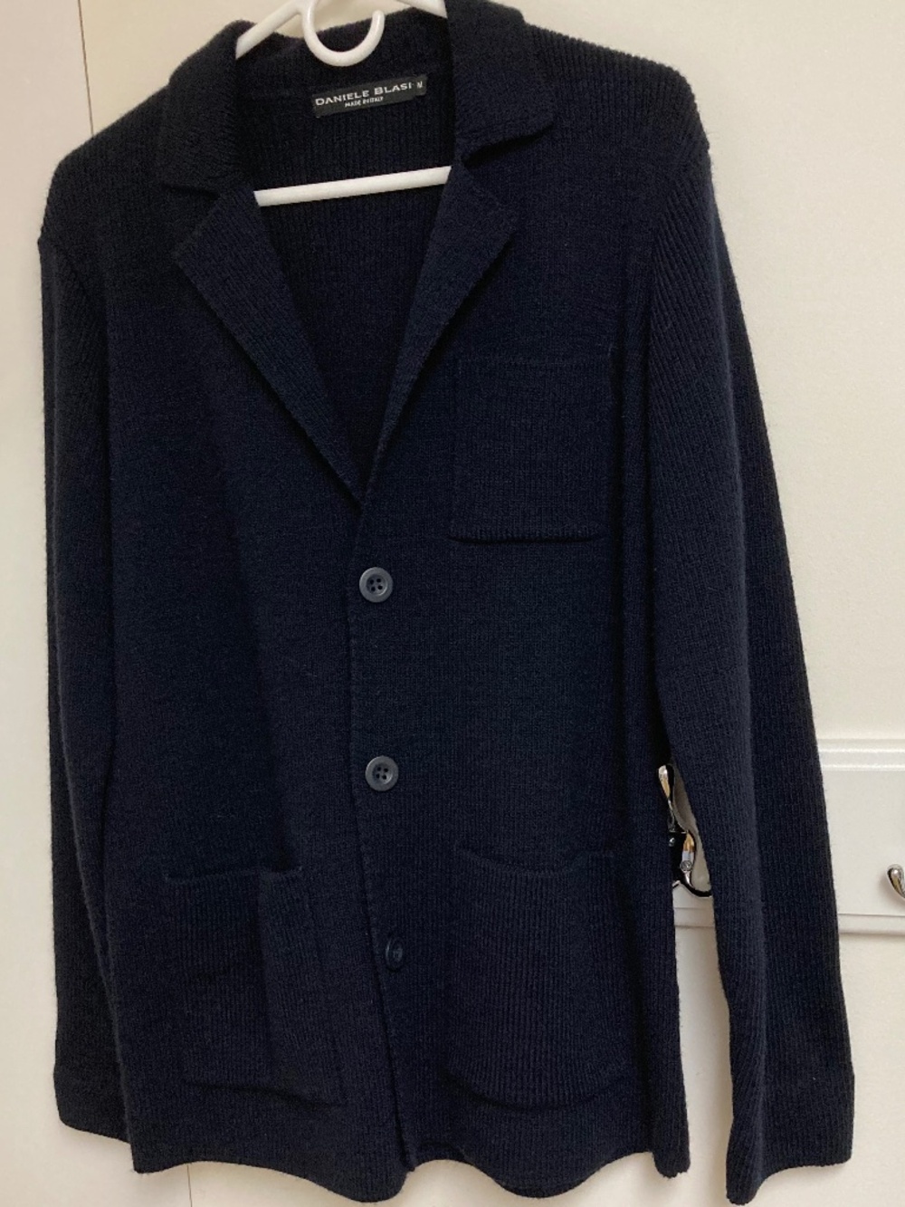 Daniele Blasi wool cardigan sweater
